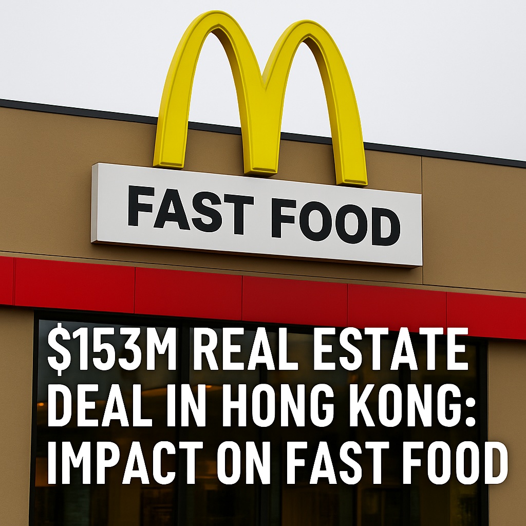 McDonald’s $153M Real Estate Deal in Hong Kong: What It Means for the Fast Food Industry in 2025