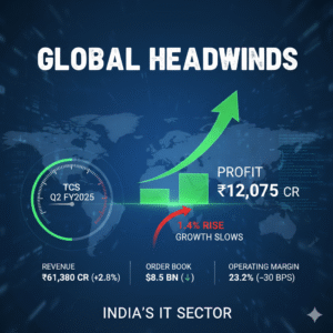 TCS Q2 Results 2025: Profit Rises 1.4% to ₹12,075 Crore – Growth Slows Amid Global Headwinds