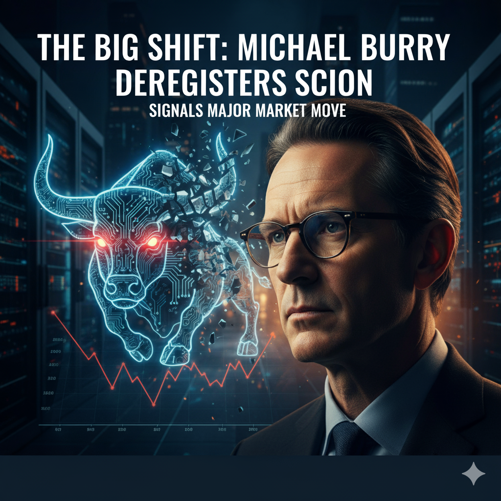 The Big Shift: Michael Burry Deregisters Scion, Signals Major Market Move