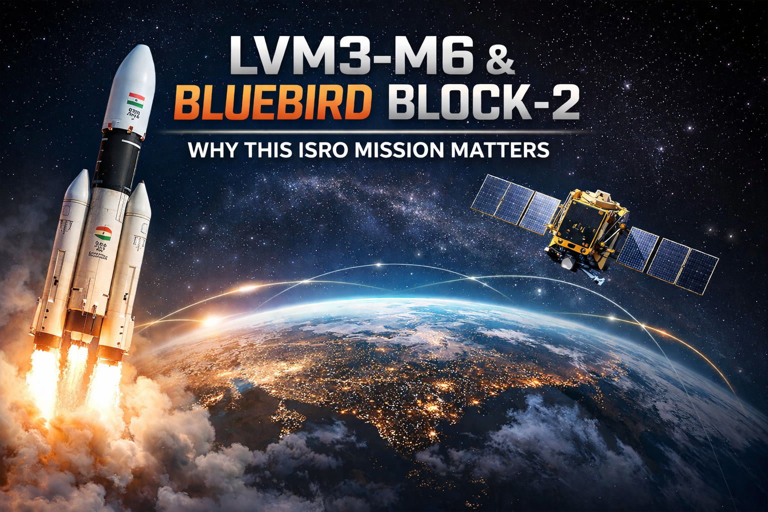 LVM3-M6 and BlueBird Block-2: Why This ISRO Mission Matters More Than It Seems