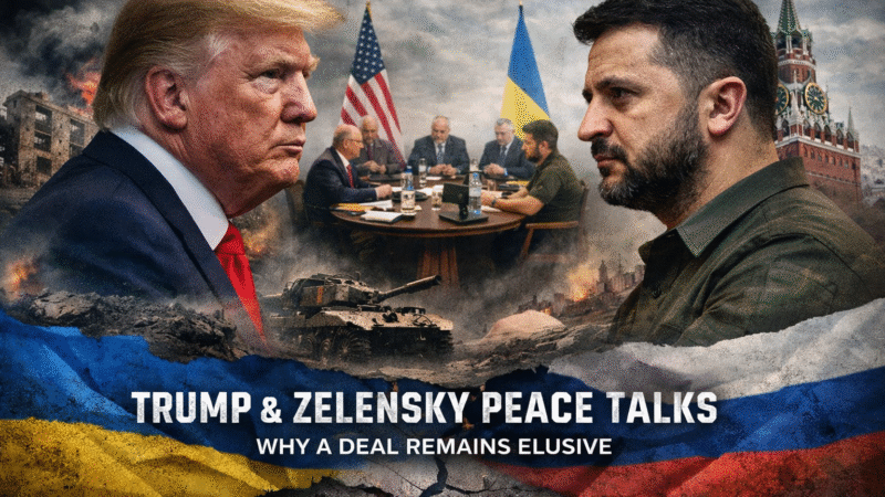Trump and Zelensky Meet to Iron Out Peace Plan — Why a Deal Remains Elusive