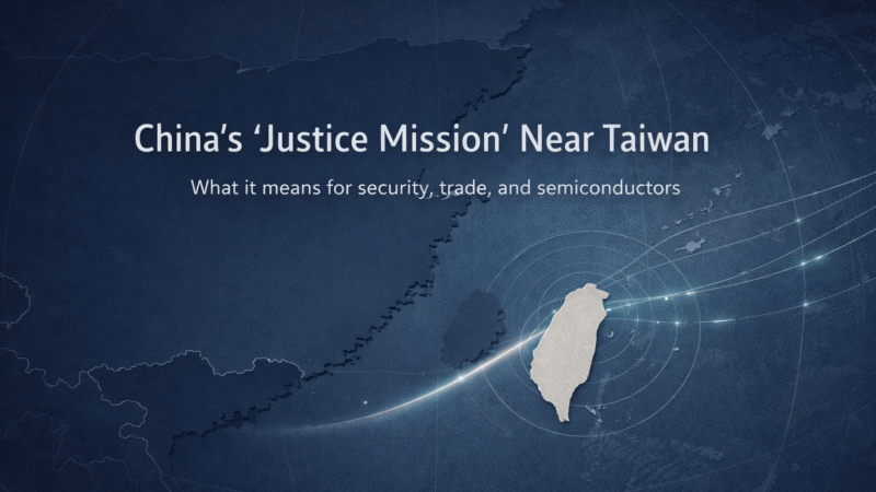 China’s “Justice Mission” Near Taiwan: What’s Really Happening and Why It Matters