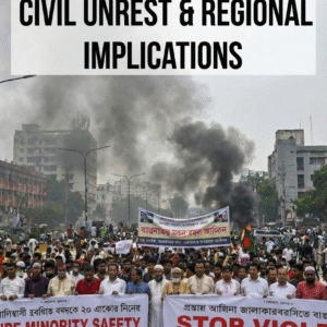 Bangladesh in Turmoil: Civil Unrest, Minority Safety, and Regional Implications