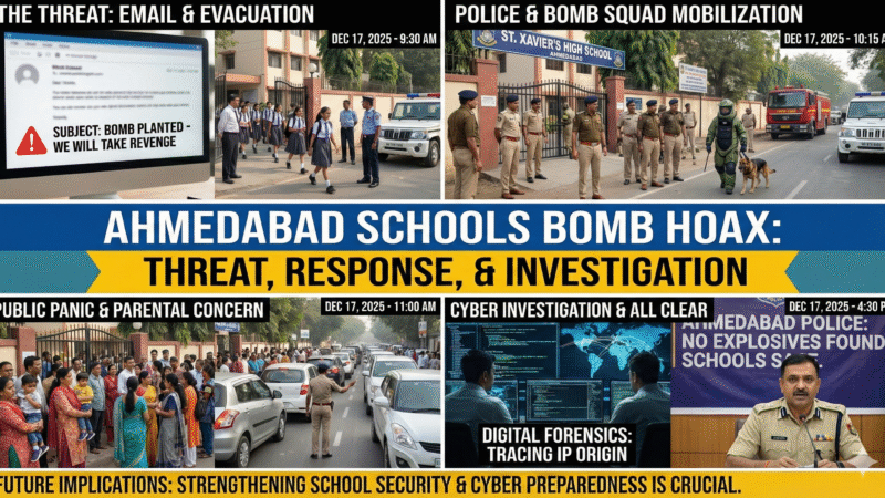 Ahmedabad School Bomb Threats Explained: What Happened, Why It Matters & What Comes Next