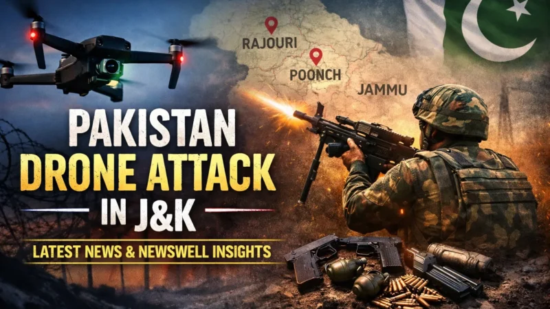 Pakistan Drone Incursions in J&K — Latest Attacks, Current Situation & Newswell Insights