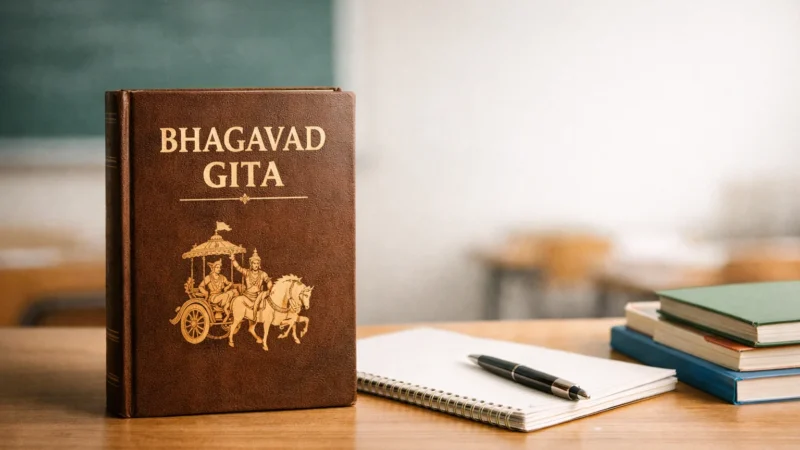 Bhagavad Gita as a School Subject: How It Could Shape the Future of India’s Youth