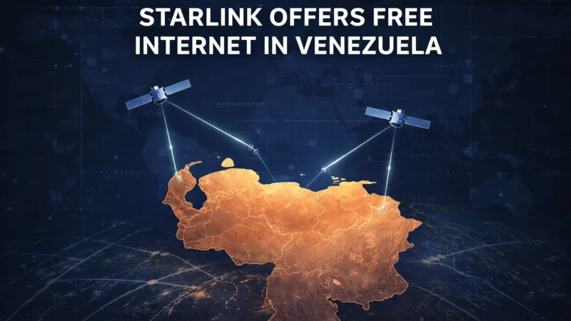 Elon Musk’s Starlink Offers Free Internet in Venezuela: What It Means During a Crisis