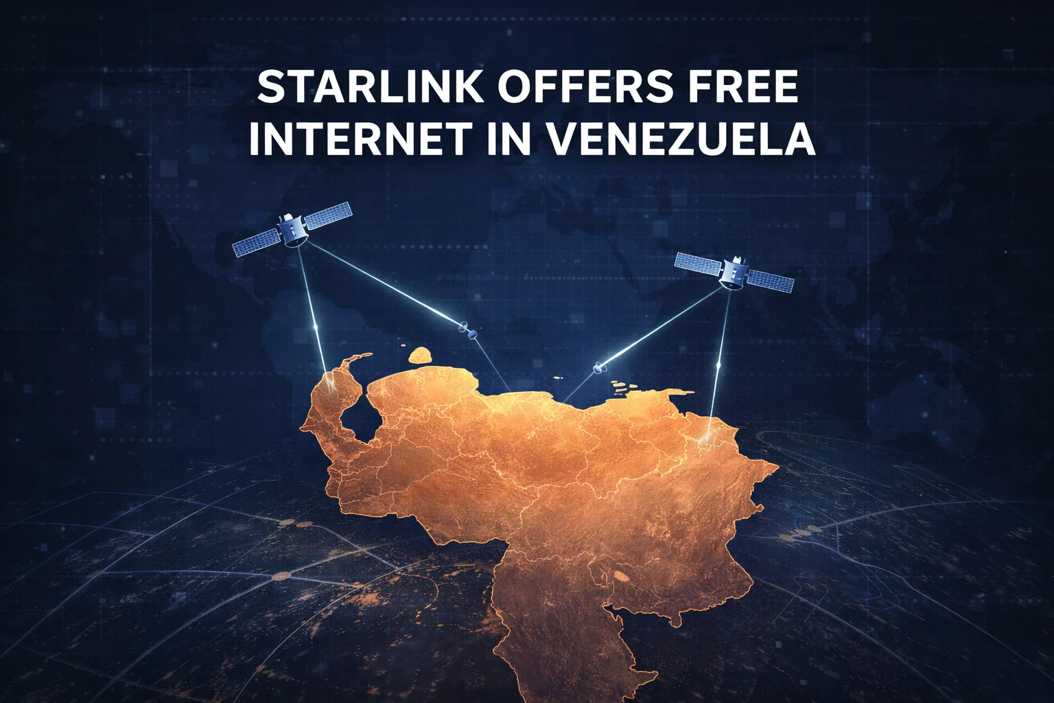 Elon Musk’s Starlink Offers Free Internet in Venezuela: What It Means During a Crisis