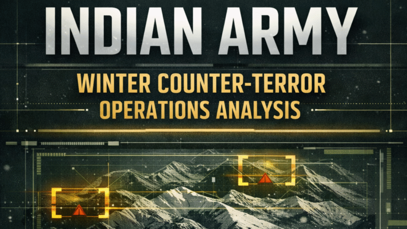 Indian Army Intensifies Winter Counter-Terror Operations: Why This Strategic Shift Matters